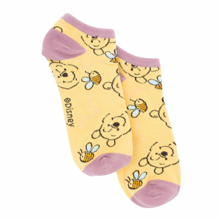 Winnie the Pooh Pastel Women's Ankle Socks 6-Pair Pack